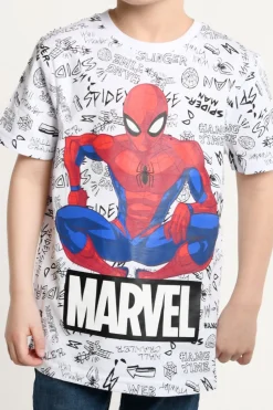 Brand Threads Kids' Spiderman T-Shirt