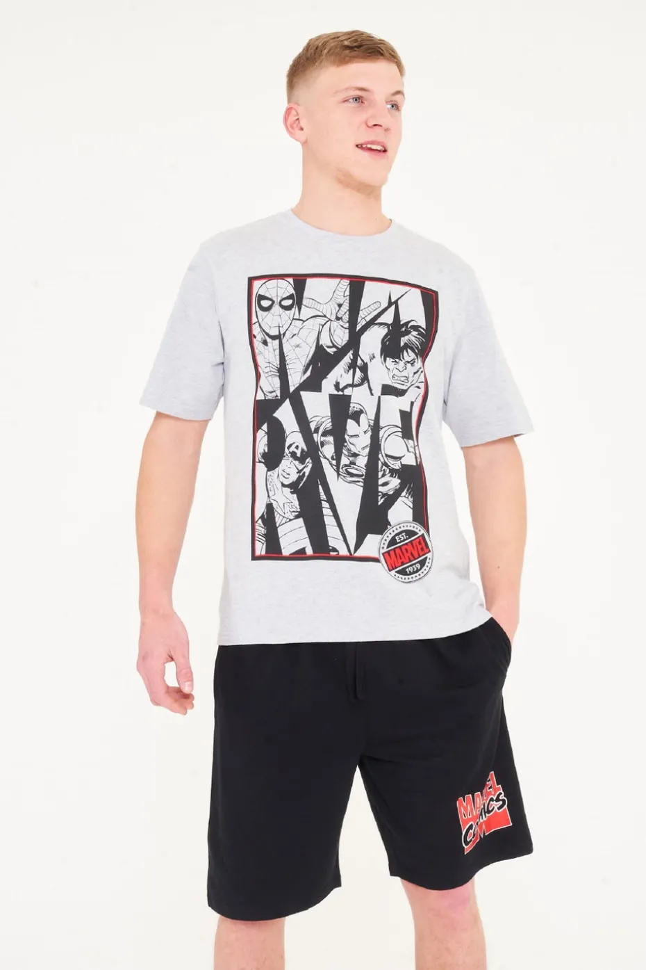 Brand Threads Marvel Pyjama Set