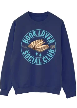 Brands In Navy World Book Day Book Lover Sweatshirt