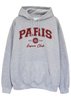 Brands In Paris Leisure Club Heather Grey Hoodie