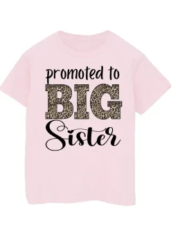 Brands In Promoted To Big Sister Girls Pink T-Shirt