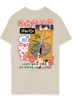 Brands In Ramen Noodle Sand Graphic T-Shirt