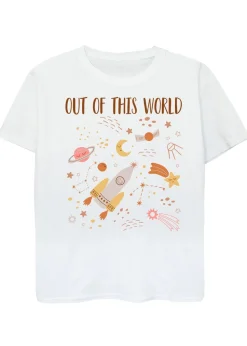 Brands In Space Out Of This World Kids White T-Shirt (3-13 Years)