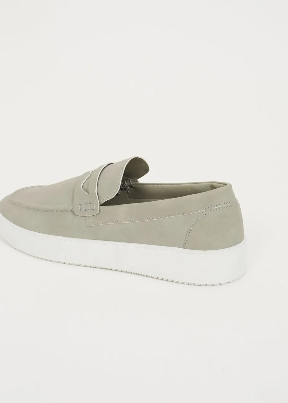 Brave Soul Grey Faux Suede Loafers