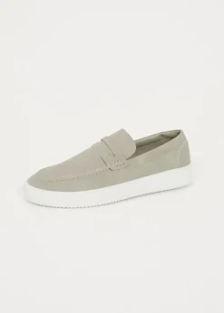 Brave Soul Grey Faux Suede Loafers