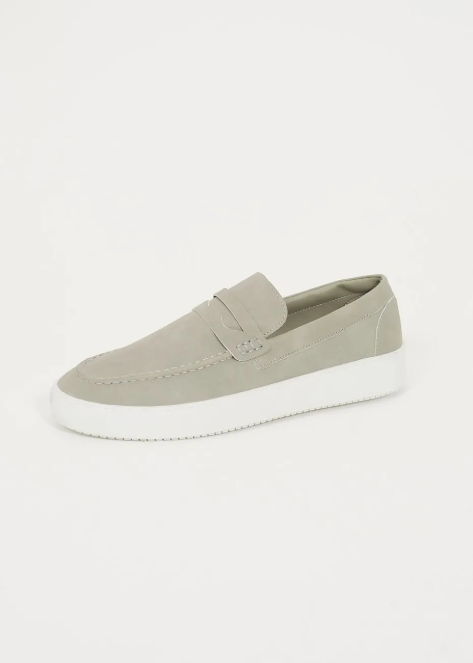 Brave Soul Grey Faux Suede Loafers