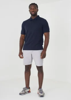 Brave Soul Navy Short Sleeve Polo Shirt