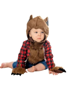 Bristol Novelty Kids Brown Werewolf Costume (1-3yrs)