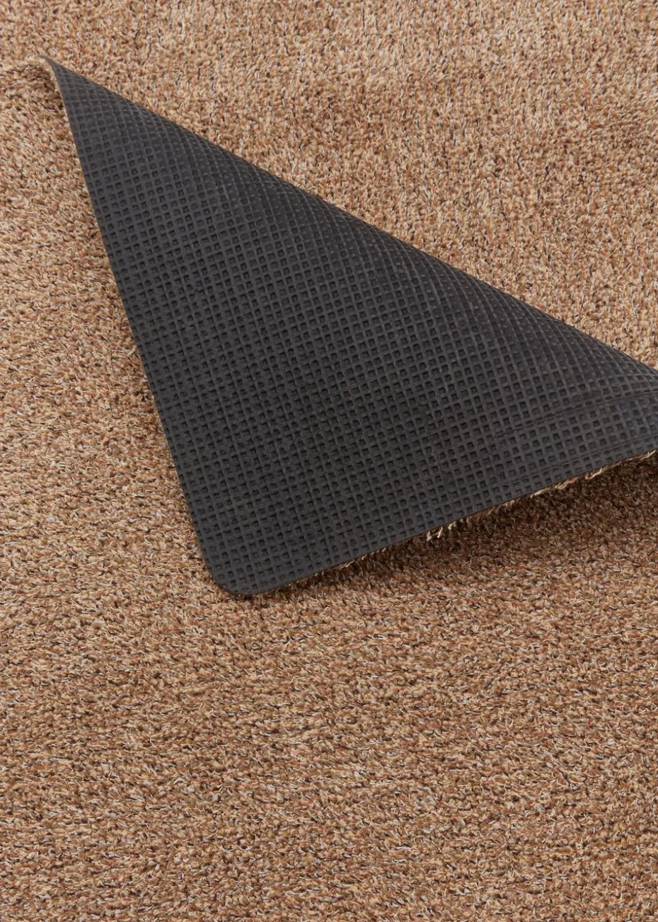 Brown Plain Linen Doormat (50cm x 75cm)
