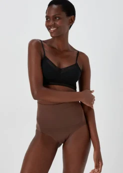 Brown Seamless Smoothing Knickers