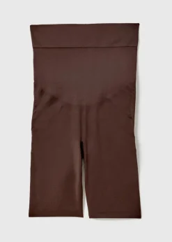 Brown Seamless Smoothing Shorts