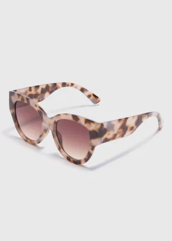 Brown Tort Cat Eye Sunglasses