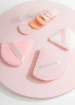 Brushworks Pastel Pink Puff It Pretty Set