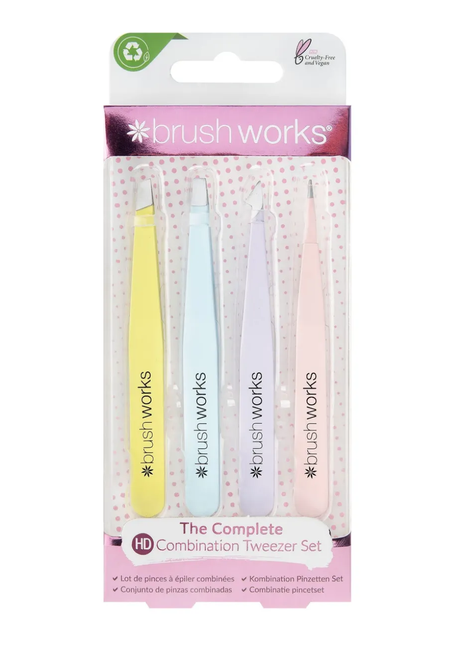 Brushworks Tweezer Set
