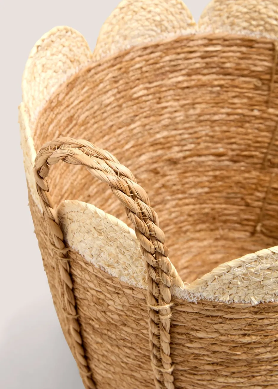 Cabana Scallop Edge Basket