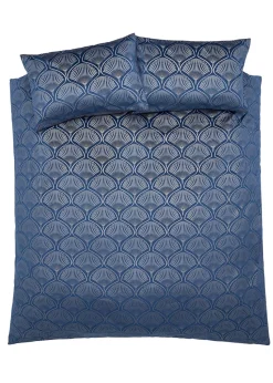 Catherine Lansfield Art Deco Pearl Duvet Cover Set