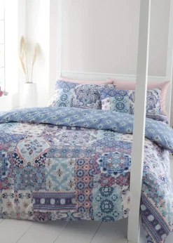 Catherine Lansfield Boho Patchwork Duvet Cover