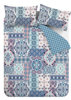 Catherine Lansfield Boho Patchwork Duvet Cover
