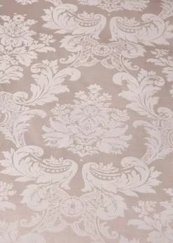 Catherine Lansfield Champagne Damask Jacquard Duvet Cover Set