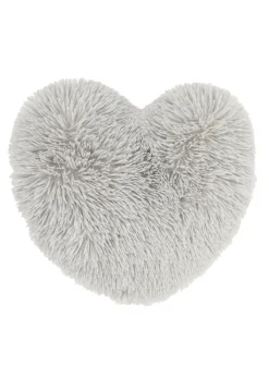 Catherine Lansfield Cuddly Heart Shaped Cushion (35x28cm)