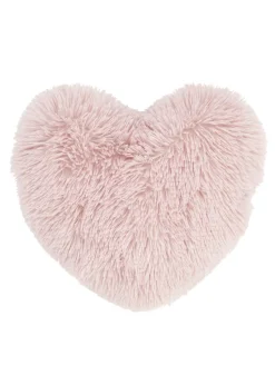 Catherine Lansfield Cuddly Heart Shaped Cushion (35x28cm)