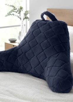 Catherine Lansfield Diamond High Back Cuddle Cushion Back Rest (74x97cm)