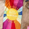 Catherine Lansfield Hello Summer Cotton Beach Towel