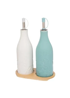 Catherine Lansfield Inga Oil & Vinegar Bottle Set Of 2
