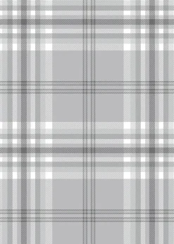 Catherine Lansfield Kelso Check Wallpaper