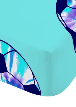 Catherine Lansfield Kids Tie Dye Football Fitted Sheet