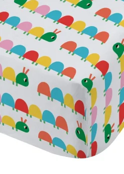 Catherine Lansfield Kids Curious Caterpillar Bright Fitted Sheet