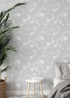 Catherine Lansfield Meadowsweet Floral Wallpaper