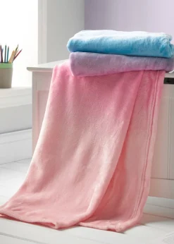 Catherine Lansfield Mermaid Cosy Fleece 130x170cm Blanket Throw