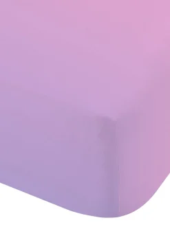 Catherine Lansfield Ombre Rainbow Clouds Fitted Bed Sheet