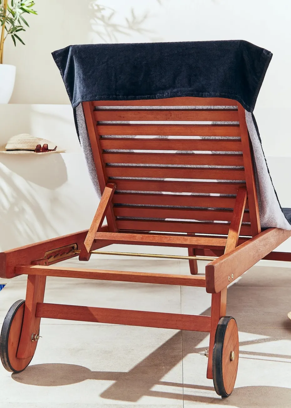 Catherine Lansfield Reserved Beach Sun Lounger Towel