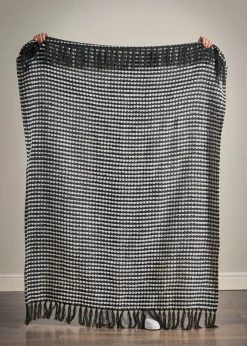 Catherine Lansfield Stab Stitch Blanket Throw (125x150cm)