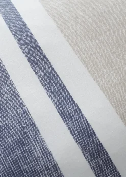 Catherine Lansfield Textured Banded Stripe Duvet Cover