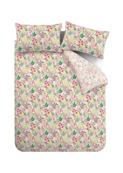 Catherine Lansfield Tilly Floral Reversible Duvet Cover Set