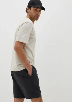 Charcoal Basic Jogger Shorts