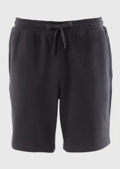 Charcoal Basic Jogger Shorts