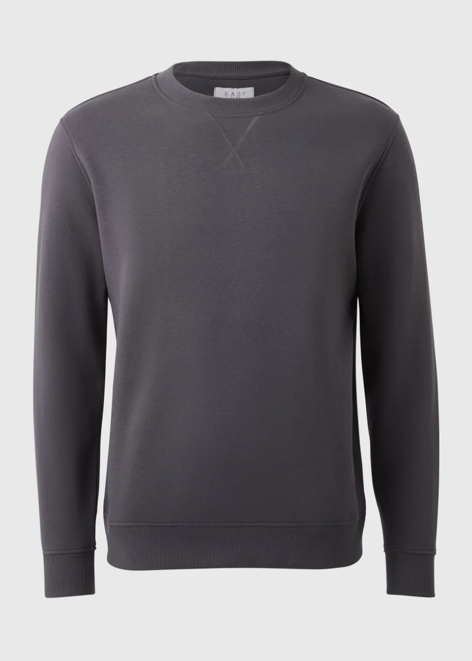 Charcoal Crew Neck Sweatshirt