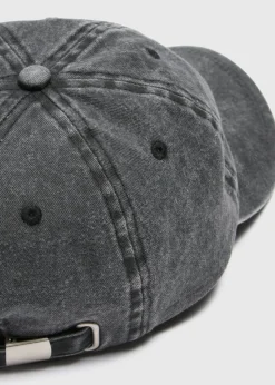 Charcoal Denim Cap