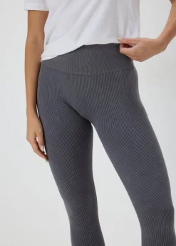 Charcoal Seam Free Leggings