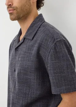 Charcoal Textured Shirt