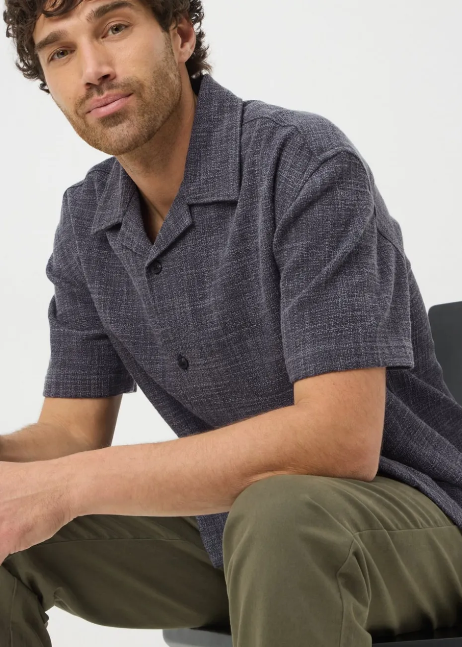 Charcoal Textured Shirt