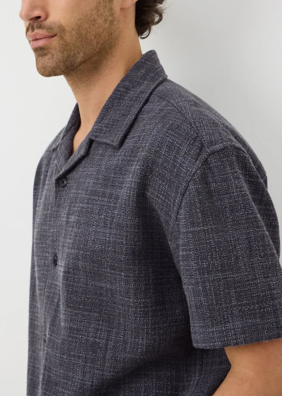 Charcoal Textured Shirt
