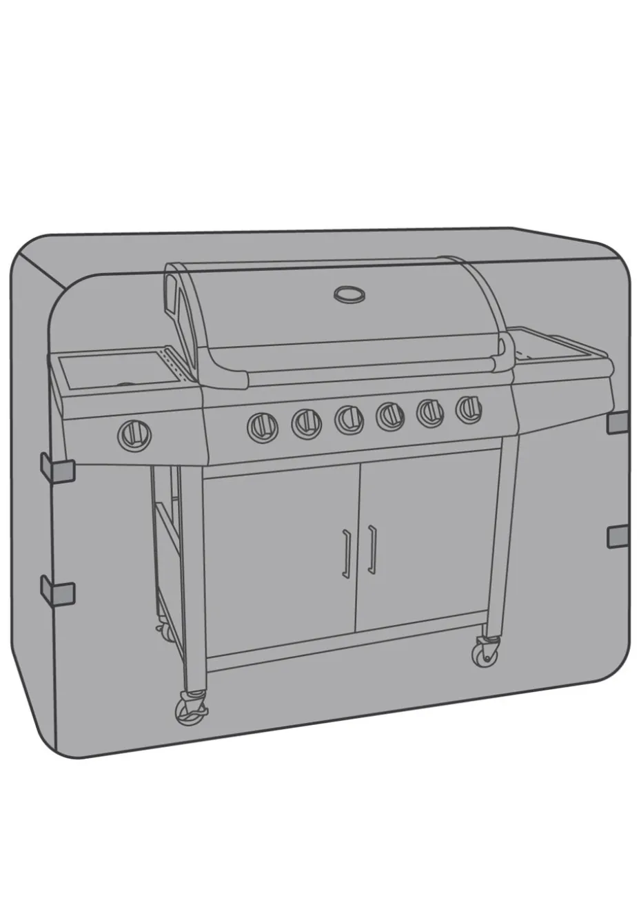 Charles Bentley Bbq Waterproof Gas Charcoal Premium Bbq Cover Extra Large (6-7 Burner)
