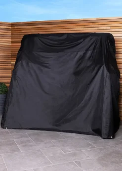 Charles Bentley Black Garden Swing Seat Cover