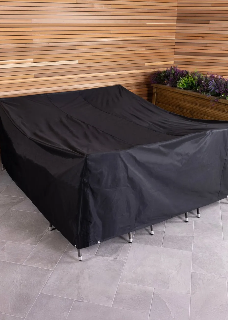 Charles Bentley Black Premium Rectangular Garden Furniture Cover