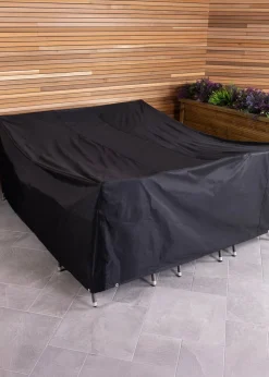 Charles Bentley Black Premium Rectangular Garden Furniture Cover